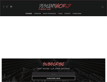 Tablet Screenshot of descent-world.co.uk